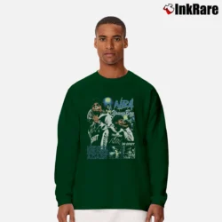 Men’s NBA YoungBoy Never Broke Again Long-Sleeve Shirt in forest green | Sleek, Lightweight, Year-Round Wear