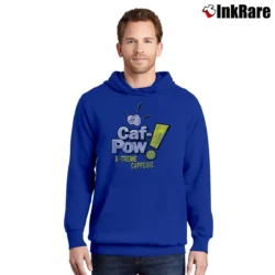 Men’s Ncis Caf - pow Xtreme Caffeine Pullover Hoodie in royal blue | Cozy, Durable, Modern Fit