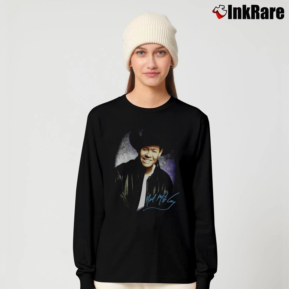Women’s Neal McCoy Long-Sleeve Top in black | Sleek, Versatile, All-Season