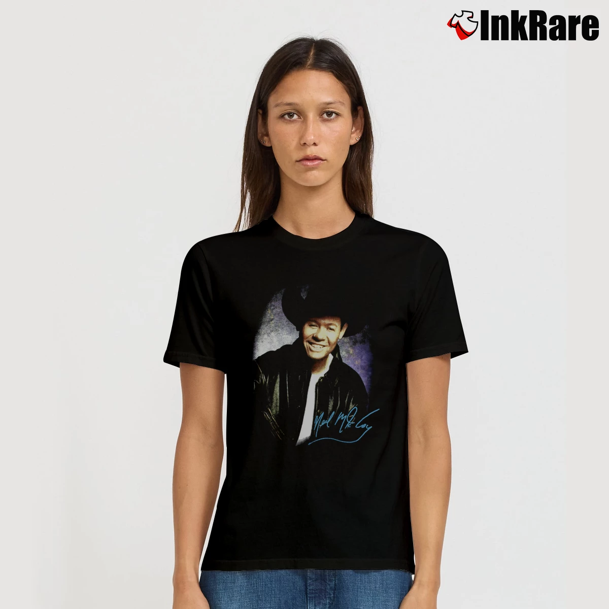 Women’s Neal McCoy T-Shirt in black | Soft, Flattering Fit