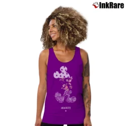 Women’s Neff Disney Mickey Mouse Tank Top in purple | Lightweight, Movement-Friendly