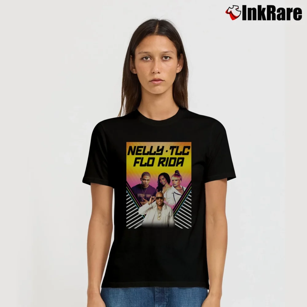 Women’s Nelly Tlc Flo Rida Tour 2019 Signature T-Shirt in black | Soft, Flattering Fit