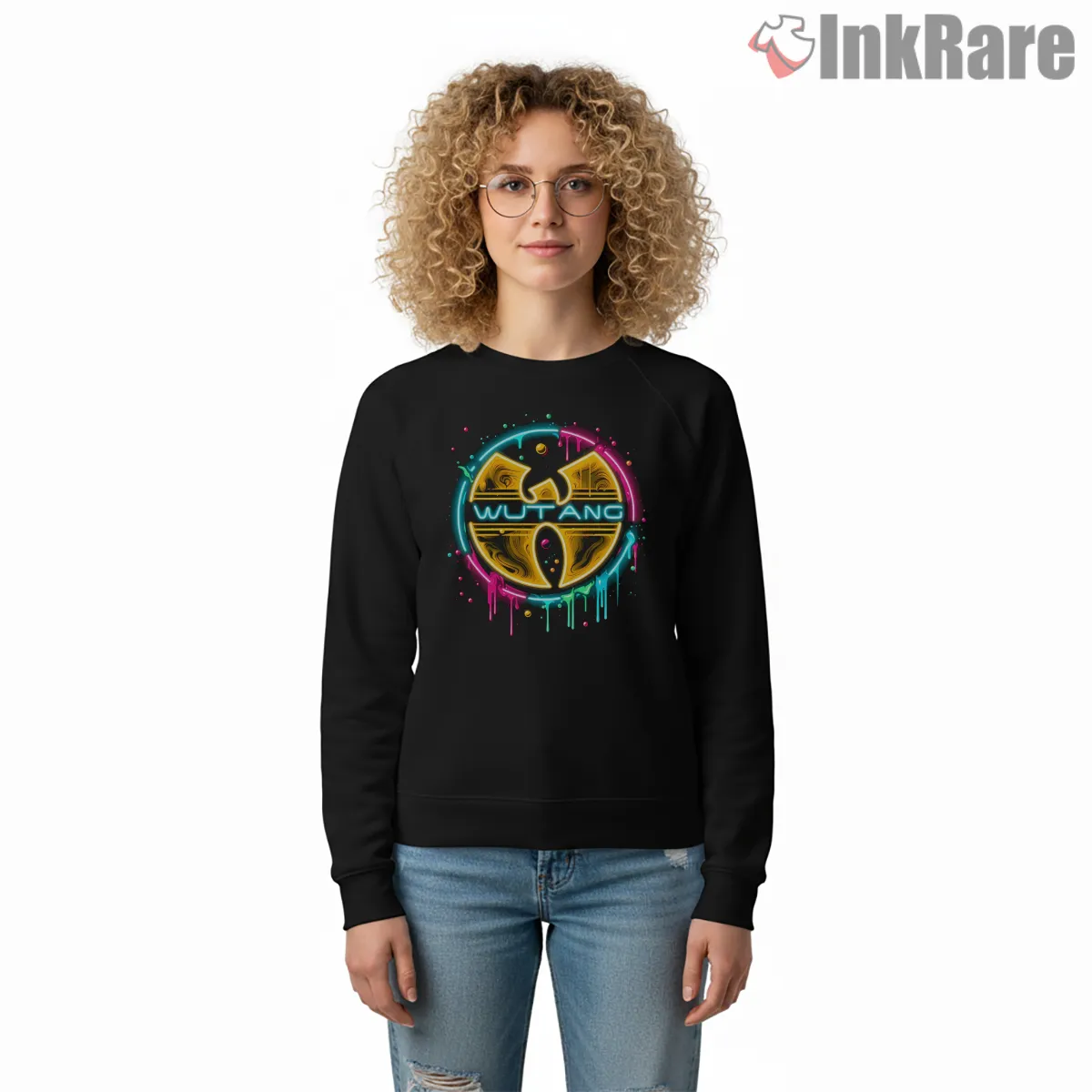 Neon Drip Wu Tang Clan Circle Logo Shirt Neon Drip Wu Tang Clan Circle Logo Shirt on graphic shirt for women graphic tee