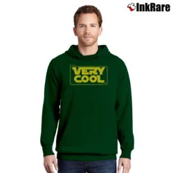 Men’s Nerd Crew Star Wars Style Cool Graphic Pullover Hoodie in forest green | Cozy, Durable, Modern Fit
