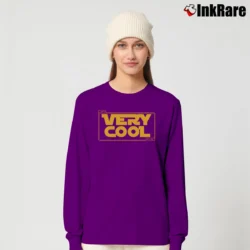 Women’s Nerd Crew Star Wars Style Cool Graphic Long-Sleeve Top in purple | Sleek, Versatile, All-Season