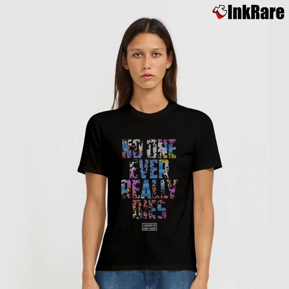 Women’s NERD No One Ever Really Dies Signature T-Shirt in black | Soft, Flattering Fit