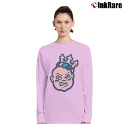 Women’s New Orleans Baby Cakes Club Logo Long-Sleeve Top in light pink | Sleek, Versatile, All-Season