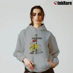 Women’s New Orleans Jazz Cat Bourbon Street Cozy Hoodie in sport grey | Warm, Structured, Stylish