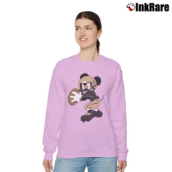 Women’s New Orleans Saints Football Team Mickey Mouse Disney Relaxed Sweatshirt in light pink | Soft, Laid-Back Vibe