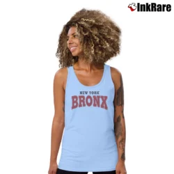 Women’s New York Bronx Fitted Tank Top in light blue | Lightweight, Movement-Friendly
