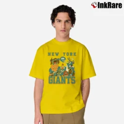 Men’s New York Giants Looney Tunes Football Fan Classic T-Shirt in yellow | Soft, Breathable Everyday Wear