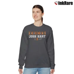 Women’s new york knicks josh hart for NBA Basketball Fans Relaxed Sweatshirt in charcoal | Soft, Laid-Back Vibe