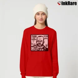 Women’s New York Knicks Thibs The Coach Posse Long-Sleeve Top in red | Sleek, Versatile, All-Season