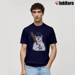 Men’s New York Mets Peter Alonso Polar Bear Classic T-Shirt in navy | Soft, Breathable Everyday Wear