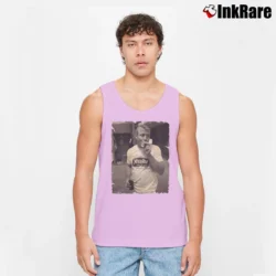 Men’s New York Yankees Mickey Mantle Tank Top in light pink | Breathable, Active-Friendly Design