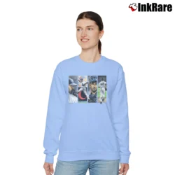 Women’s New York Yankees The Core Four Relaxed Sweatshirt in light blue | Soft, Laid-Back Vibe