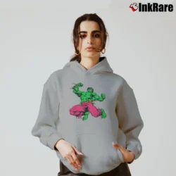 Women’s Nexus 7 Japan X Hulk Marvel Crossover Cozy Hoodie in sport grey | Warm, Structured, Stylish