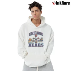 Men’s NFL Chicago Bears Looney Tunes Football Classic Pullover Hoodie in white | Cozy, Durable, Modern Fit