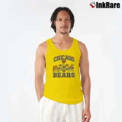Men’s NFL Chicago Bears Looney Tunes Football Classic Tank Top in yellow | Breathable, Active-Friendly Design