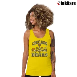 Women’s NFL Chicago Bears Looney Tunes Football Classic Tank Top in yellow | Lightweight, Movement-Friendly