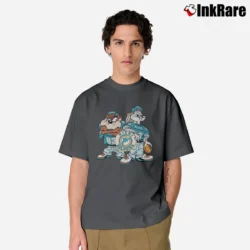 Men’s NFL Miami Dolphins Looney Tunes Football Fan Classic T-Shirt in charcoal | Soft, Breathable Everyday Wear