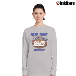 Women’s NFL New York Giants Looney Tunes Football Long-Sleeve Top in sport grey | Sleek, Versatile, All-Season