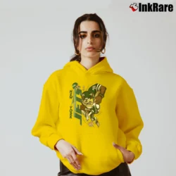 Women’s NFL New York Jets Taz Looney Tunes Football Cozy Hoodie in yellow | Warm, Structured, Stylish