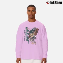 Men’s NFL New York Jets Taz Looney Tunes Football Long-Sleeve Shirt in light pink | Sleek, Lightweight, Year-Round Wear