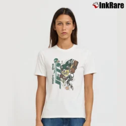 Women’s NFL New York Jets Taz Looney Tunes Football Signature T-Shirt in white | Soft, Flattering Fit