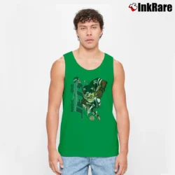 Men’s NFL New York Jets Taz Looney Tunes Football Tank Top in irish green | Breathable, Active-Friendly Design