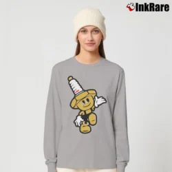 Women’s NGK Spark Plugs Mascot Graphic Long-Sleeve Top in sport grey | Sleek, Versatile, All-Season