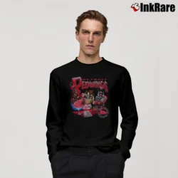 Men’s NHL Detroit Red Wings Taz Looney Tunes Fan Long-Sleeve Shirt in black | Sleek, Lightweight, Year-Round Wear