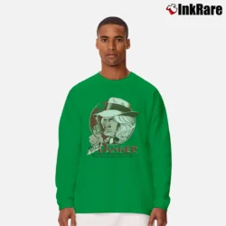 Men’s Nick Danger Third Eye 1970s Marvel Comics Movie Long-Sleeve Shirt in irish green | Sleek, Lightweight, Year-Round Wear