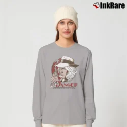 Women’s Nick Danger Third Eye 1970s Marvel Comics Movie Long-Sleeve Top in sport grey | Sleek, Versatile, All-Season