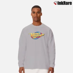 Men’s Nickelodeon Henry Danger Blue Logo Long-Sleeve Shirt in sport grey | Sleek, Lightweight, Year-Round Wear