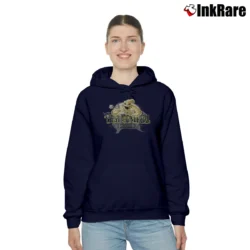 Women’s Nightmare Before Christmas Oogie Boogie Walt Disney Cozy Hoodie in navy | Warm, Structured, Stylish