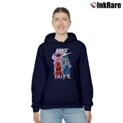 Women’s Nike Goku And Vegeta Mashup Cozy Hoodie in navy | Warm, Structured, Stylish