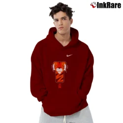 Men’s Nike Golf TW Tiger Woods Frank Pullover Hoodie in maroon | Cozy, Durable, Modern Fit