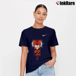 Women’s Nike Golf TW Tiger Woods Frank Signature T-Shirt in navy | Soft, Flattering Fit