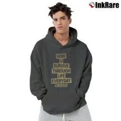 Men’s Nike Kyrie 4 Hustle Red Carpet Pullover Hoodie in charcoal | Cozy, Durable, Modern Fit