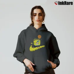 Women’s Nike Kyrie X Spongebob Dri Fit Patrick Star Classic Cozy Hoodie in charcoal | Warm, Structured, Stylish