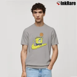 Men’s Nike Kyrie X Spongebob Dri Fit Patrick Star Classic Classic T-Shirt in sport grey | Soft, Breathable Everyday Wear