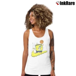 Women’s Nike Kyrie X Spongebob Dri Fit Patrick Star Classic Tank Top in white | Lightweight, Movement-Friendly