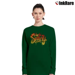 Women’s Nike Vapormax Sunset Orange Match Long-Sleeve Top in forest green | Sleek, Versatile, All-Season