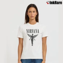 Women’s Nirvana Trunk Signature T-Shirt in white | Soft, Flattering Fit