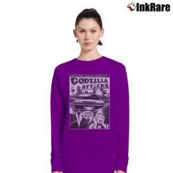 Women’s Nissan Skyline GTR Godzilla Japanese Drift King Long-Sleeve Top in purple | Sleek, Versatile, All-Season