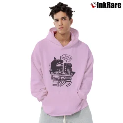 Men’s Nissan Skyline GTR R33 Godzilla JDM Car Enthusiast Classic Pullover Hoodie in light pink | Cozy, Durable, Modern Fit