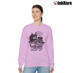 Women’s Nissan Skyline GTR R33 Godzilla JDM Car Enthusiast Classic Relaxed Sweatshirt in light pink | Soft, Laid-Back Vibe