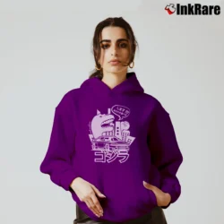 Women’s Nissan Skyline GTR R33 Godzilla JDM Car Enthusiast Cozy Hoodie in purple | Warm, Structured, Stylish