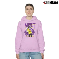 Women’s No Game No Life Sora Neet Anime Cozy Hoodie in light pink | Warm, Structured, Stylish